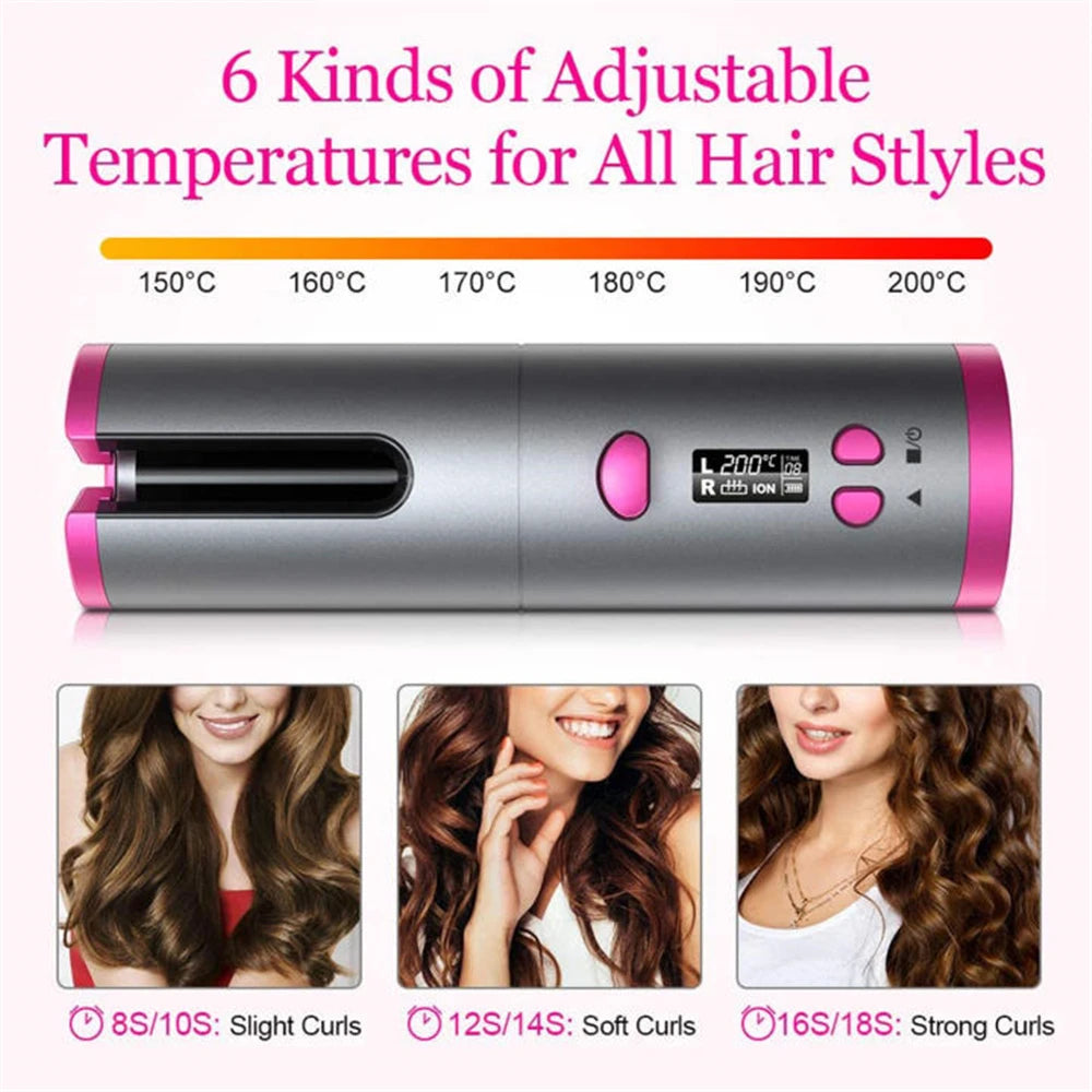 Automatic Hair Curler Iron