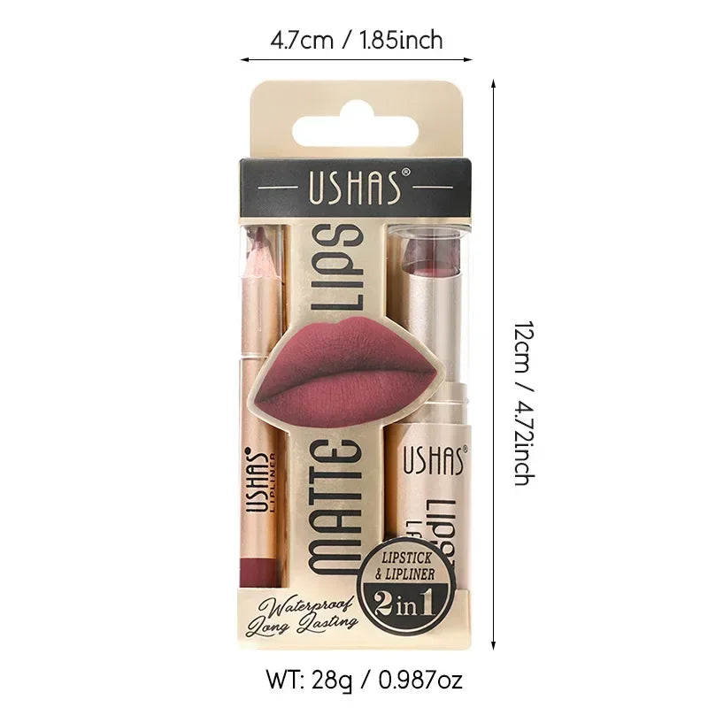 2 In 1 Lipstick Set