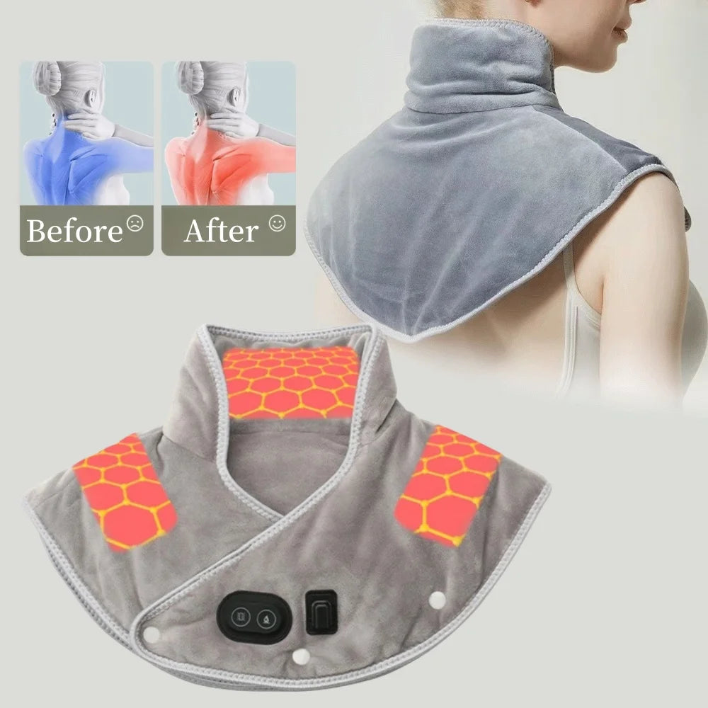 Electric Heating shoulder Neck Pad Massager